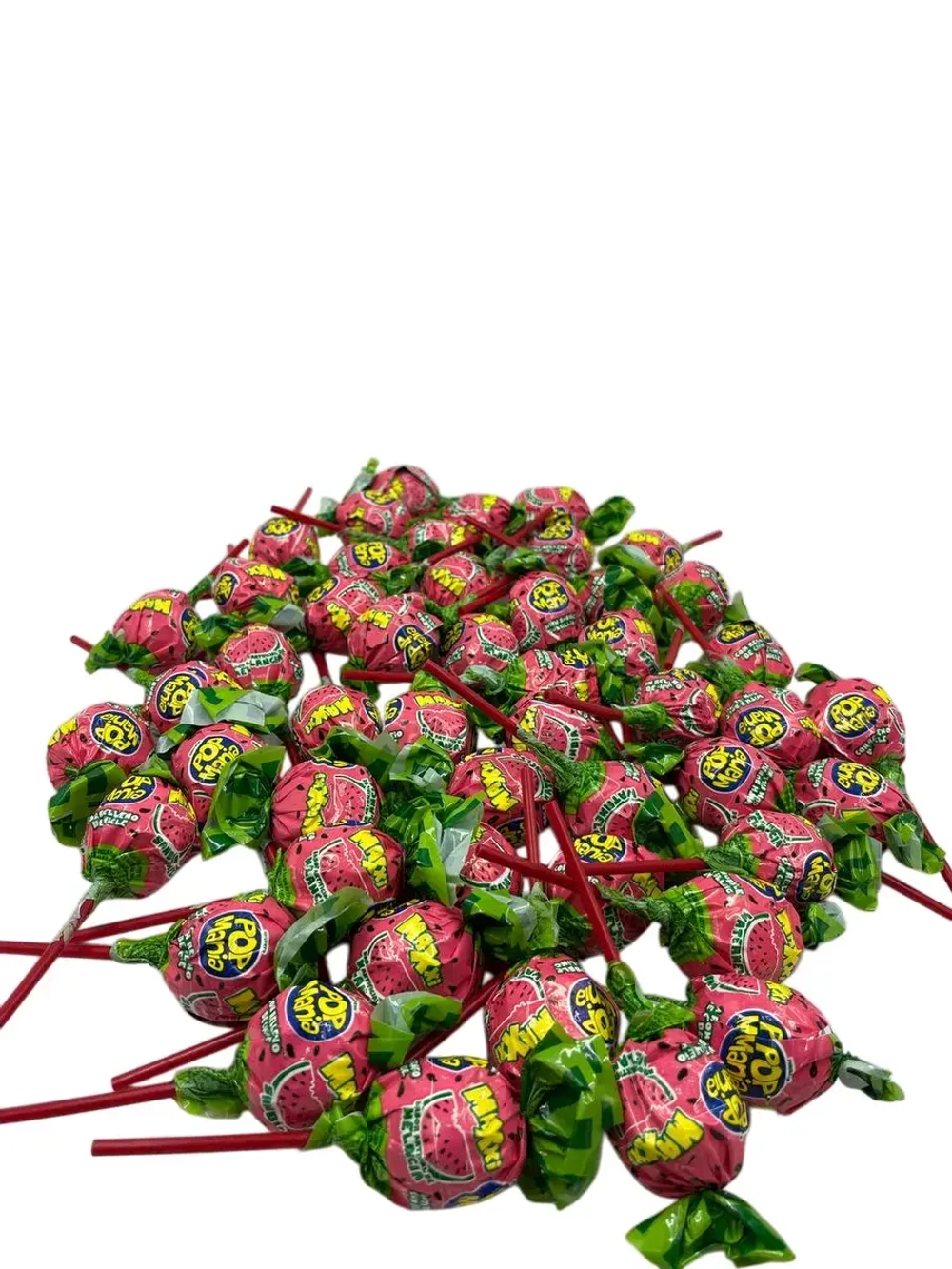 Чупа- Чуп с жвачкой Pop Mania ксо вкусом Арбуза