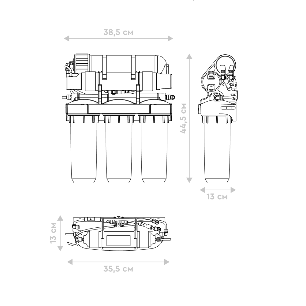 Фильтр для воды БАРЬЕР ПРОФИ ОСМО 100 Лайт