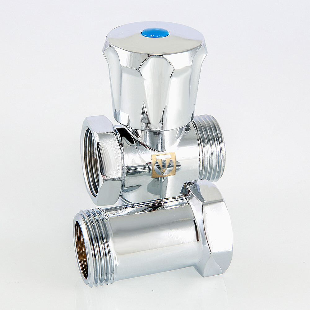 Вентиль-тройник бытовой 3/4" х 3/4" х 3/4"