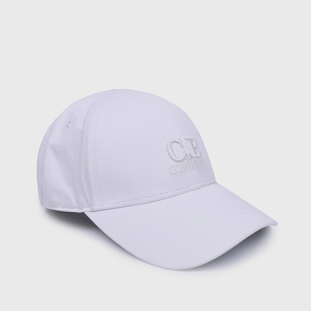 Бейсболка C.P. Company Gabardine White
