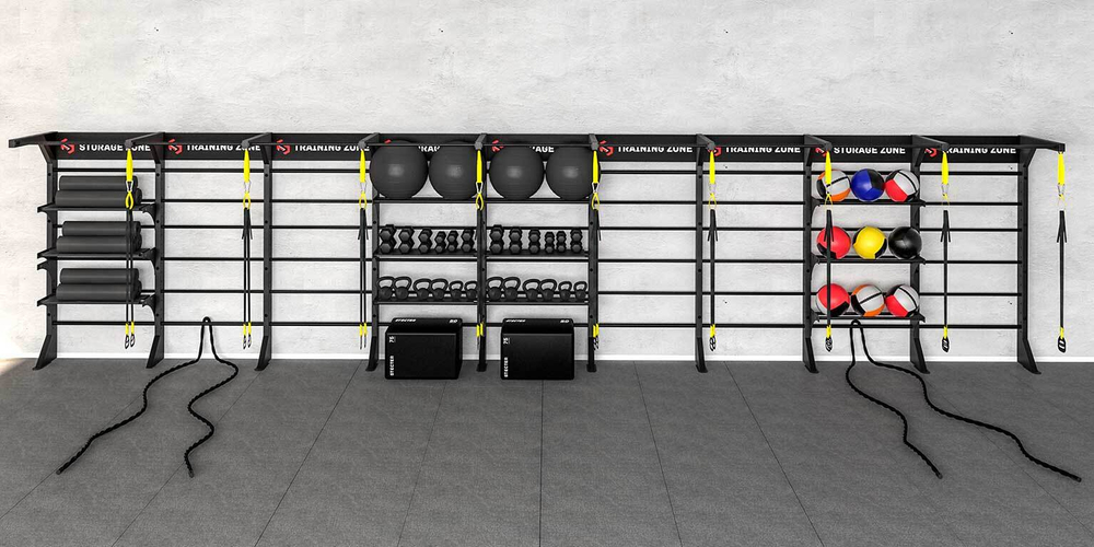 Стена для функционального тренинга, L= 10,5 м.