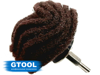 Головка шлифовальная наборная GTOOL d75x6мм, зерно VFine