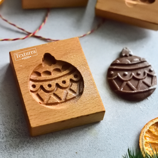 печенье в виде елочных игрушек