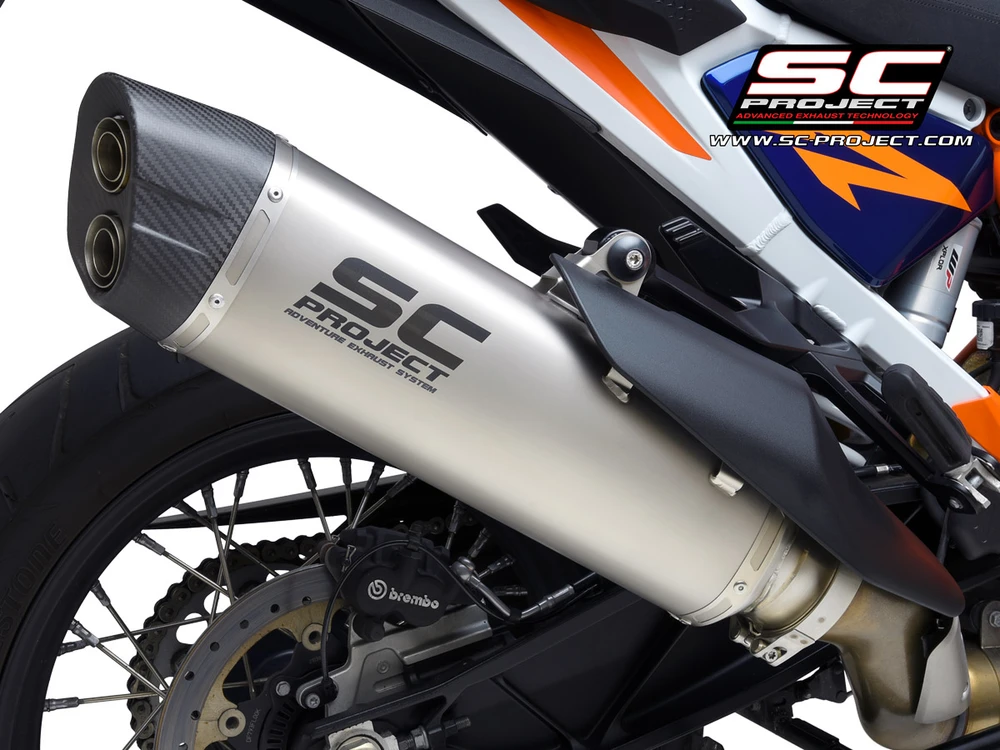 Выхлоп SC-Project Adventure titanium