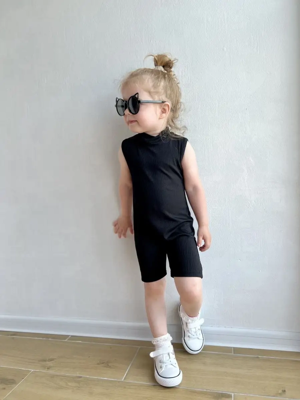 Комбинезон летний в рубчик