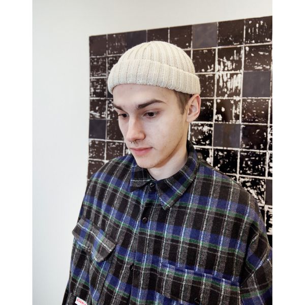 Шапка Кипа Белая - фото 2