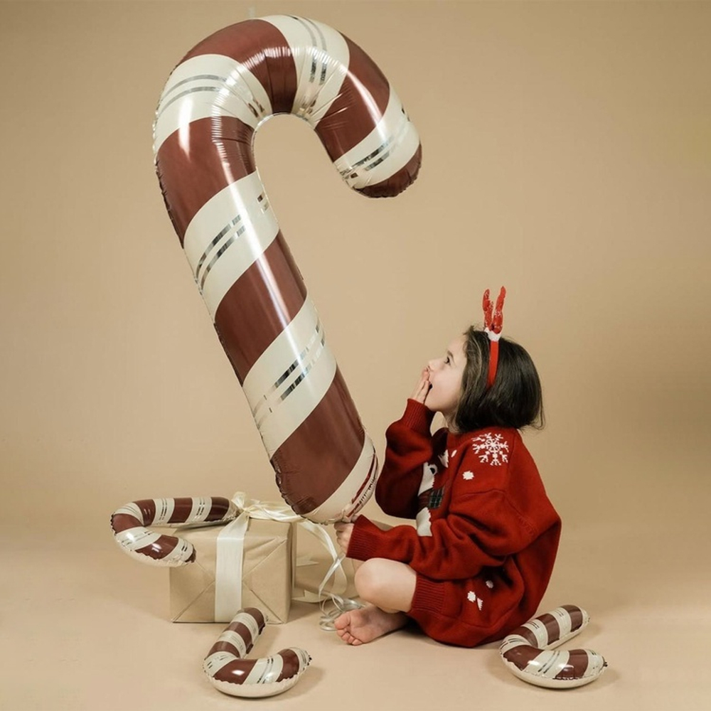 Фигура "Коричнево-бежевый леденец-трость"