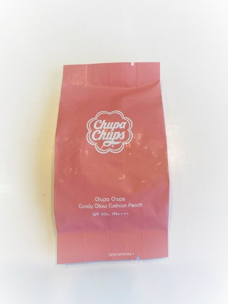 Запаска на кушон Chupa Chups Candy Glow Cushion Peach 3.0 Fair SPF50