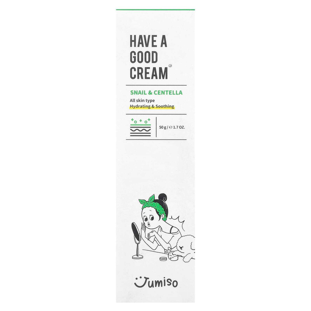Jumiso, have A Good Cream®, улитка и готу кола, 50 г (1,7 унции)