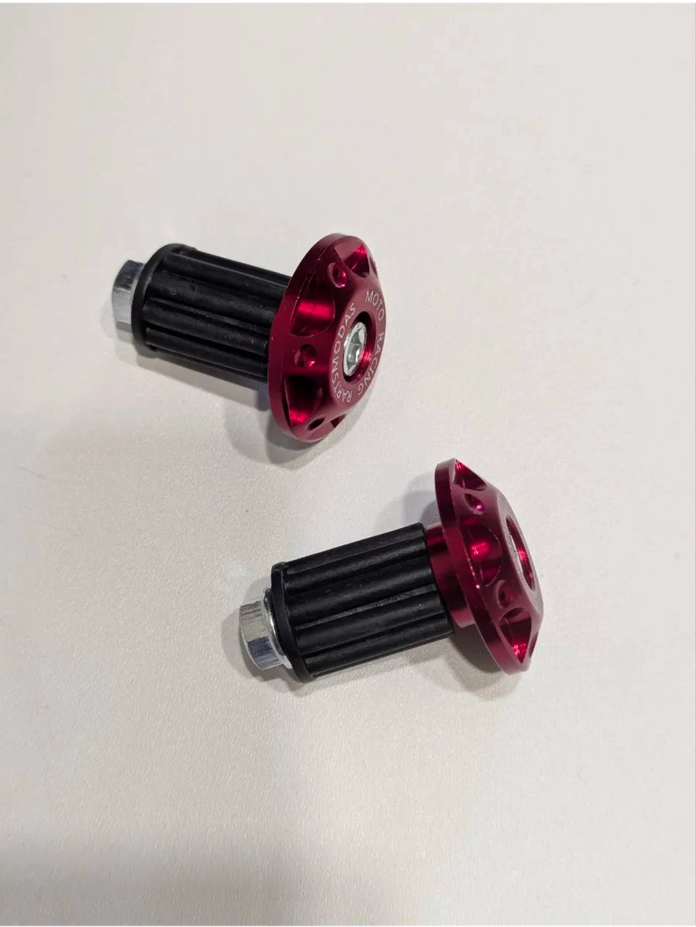 Заглушки для руля мотоцикла, алюминий, 1 пара