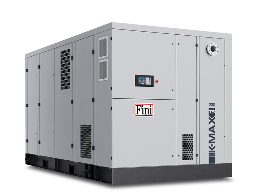 Двухступенчатый винтовой компрессор с частотником FINI K-MAX TS 200-10 VS
