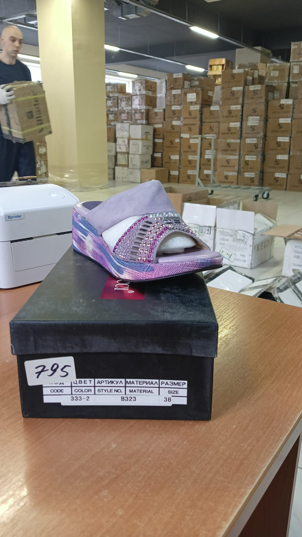 Шлепанцы женские BIANCO BUCCI 333-2\B323