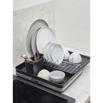 Сушилка для посуды atle раздвижная большая, черная