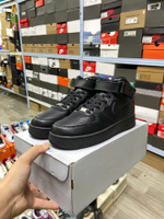 Купить Nike Air Force 1 Mid '07 "Triple Black"