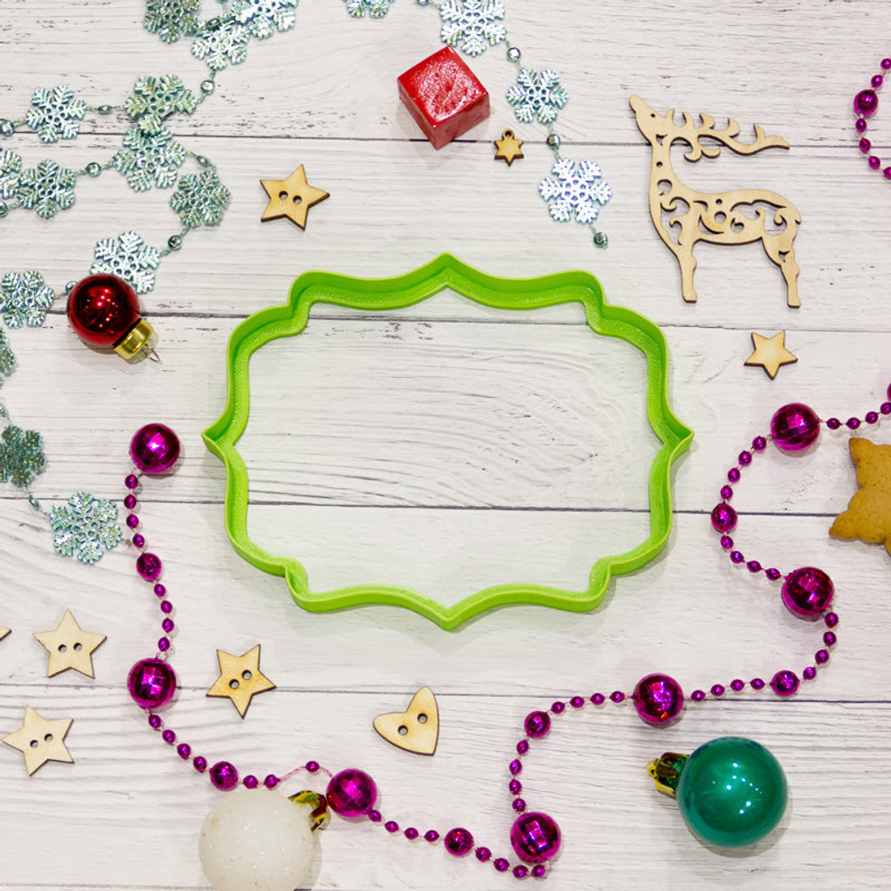 Фигурная рамочка №14