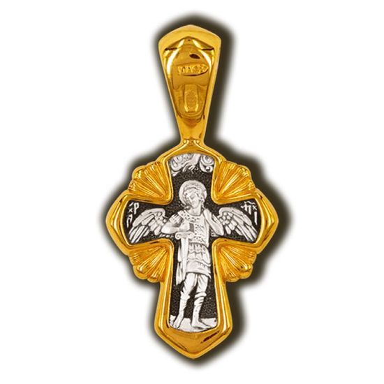 Распятие Христово. Архангел Михаил. Православный крест_2