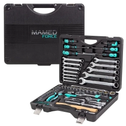 Набор инструментов 110пр.1/4''&amp;1/2''(6-гран)(5-32мм) MAMEDFORCE MF-41101-5
