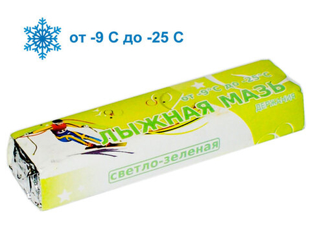 Мазь лыжная СПРИНТ 40 гр -9 -25 С светло-зеленый