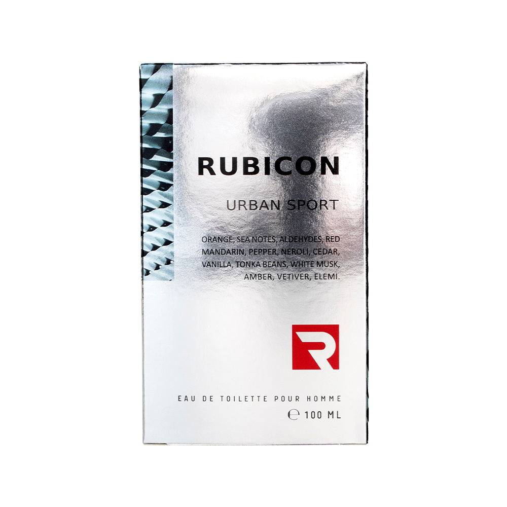 rb. т/в Rubicon Urban Sport (Рубикон Урбан Спорт)-100ml for men/12