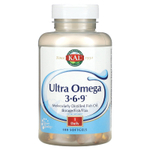 KAL, Ultra Omega 3-6-9, 100 мягких таблеток