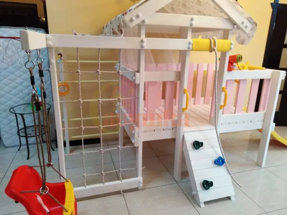 Игровой комплекс из дерева"Baby - 6"