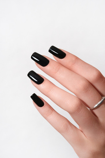 NR Classic Vamp Гель-лак 100 - Черный, 10 мл