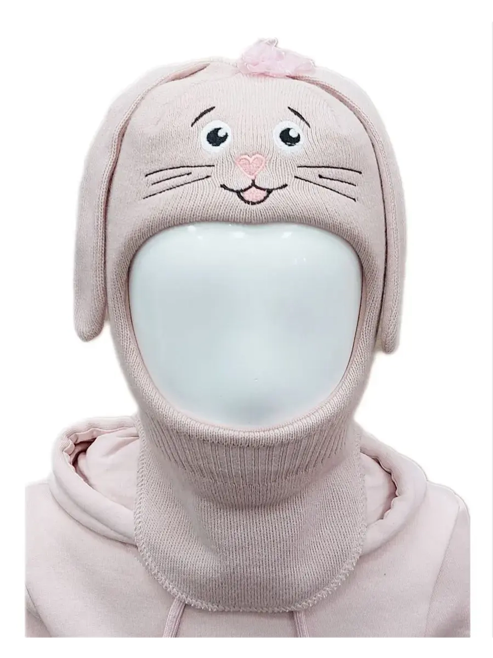 Шапка-шлем для девочки