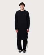 MM6 MAISON MARGIELA СВИТШОТ ДЛИННЫЙ МУЖСКОЙ С ПРИНТОМ НА СПИНЕ