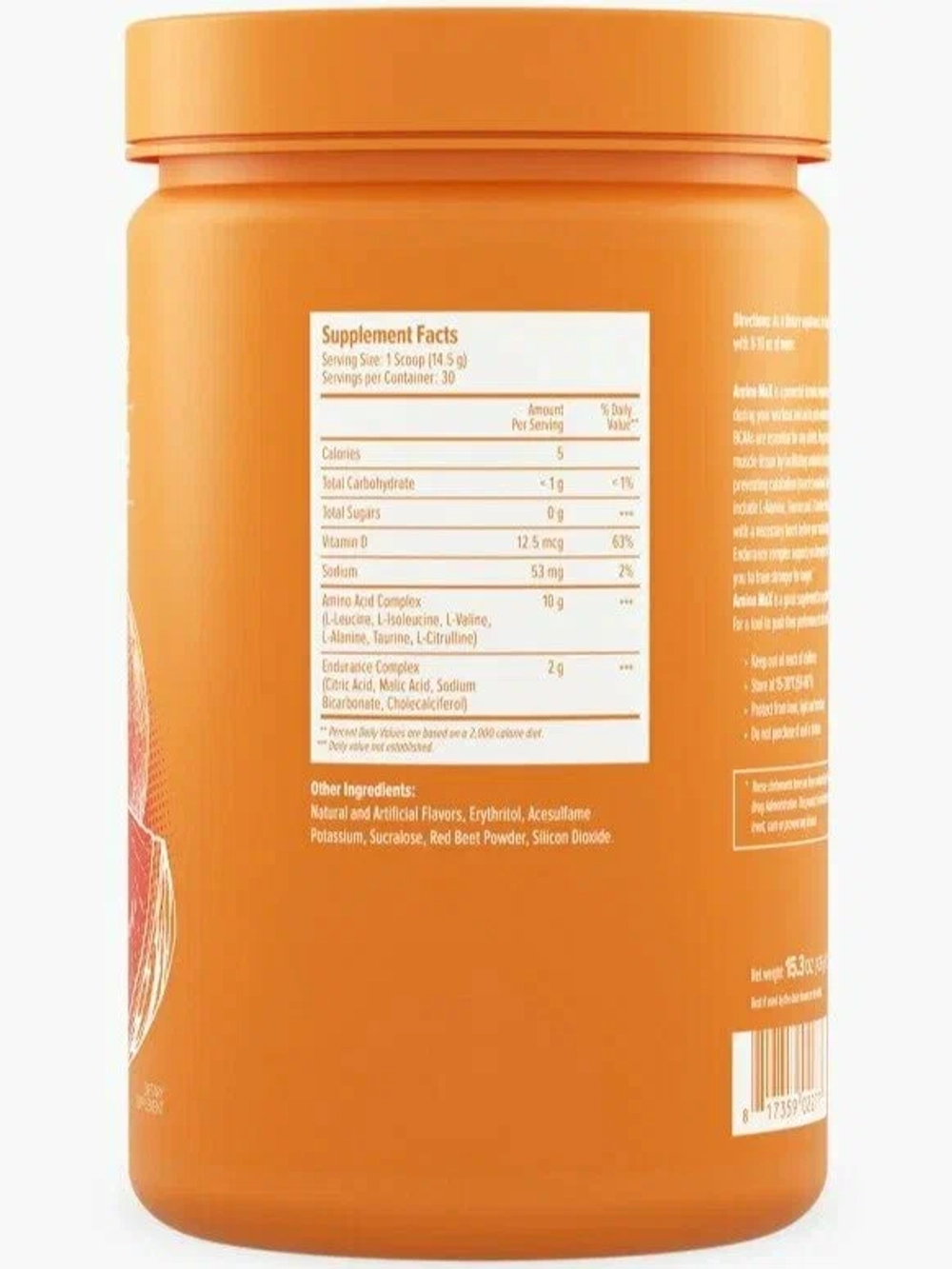 Аминокислота Maxler Amino Max 435г фруктовый пунш