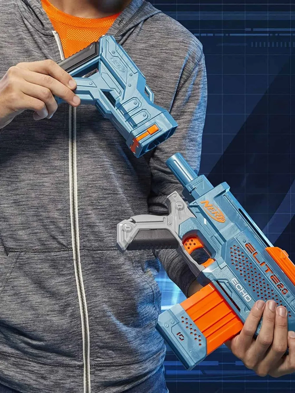 Бластер Нерф Elite 2 0 Echo E9533
