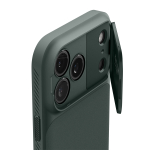 Чехол Spigen Optik Armor Magsafe для iPhone 17 Pro Max зеленый