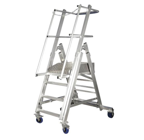 Лестница - платформа телескопическая MEGAL ТЛП (0,8 - 1,3)