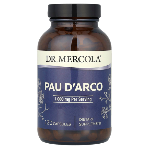 Dr. Mercola, кора муравьиного дерева, 120 капсул (500 мг в 1 капсуле)