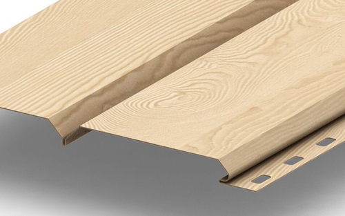 Сайдинг металлический L-брус ECOSTEEL Матовый 0,5мм Сосна