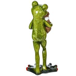 GAEM Фигурка декоративная "Лягушка", L7 W5,5 H16 см