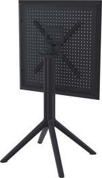 Комплект пластиковой мебели Siesta Contract Sky Folding 60 Carmen, черный