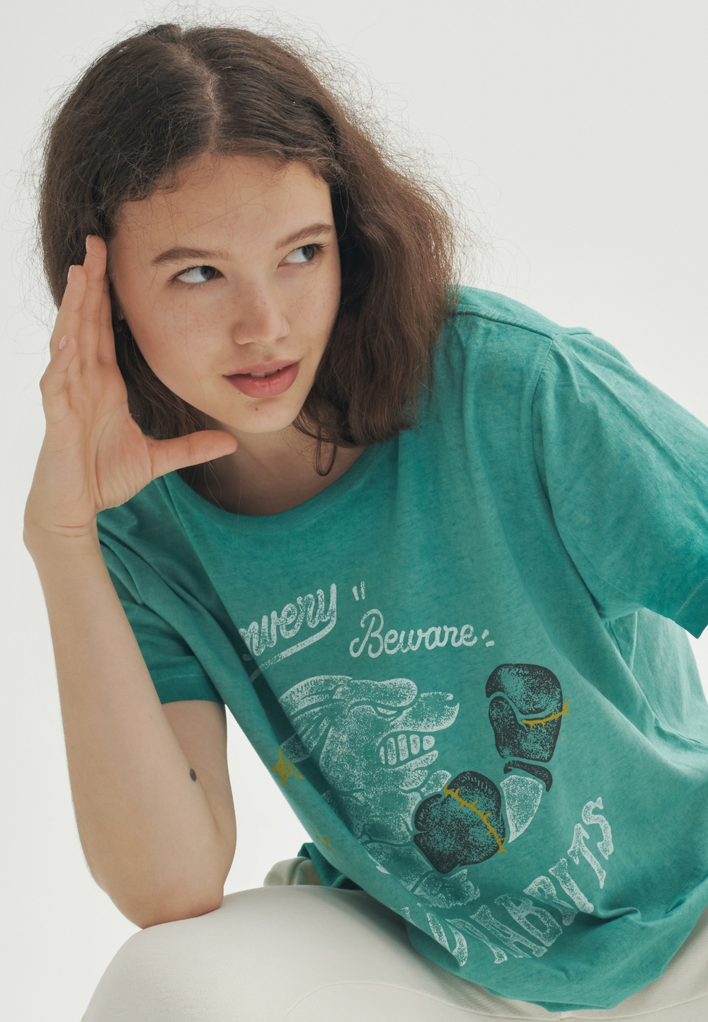Футболка Bowery NYC "Rabbits" Vintage Sprite