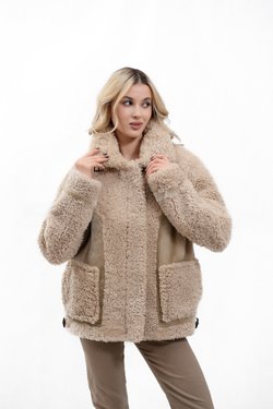 Женская куртка из овчины