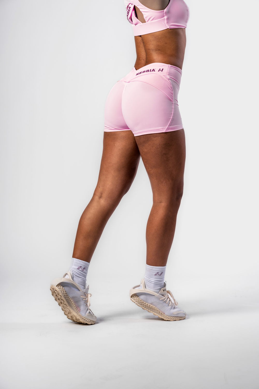 Шорты V-shaping Belt Shorts STRONG BEAUTY 428 Розовые