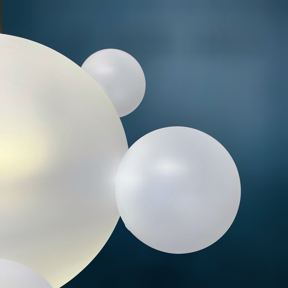 Подвесной светильник GIOPATO & COOMBES BOLLE BLS LAMP white glass 1