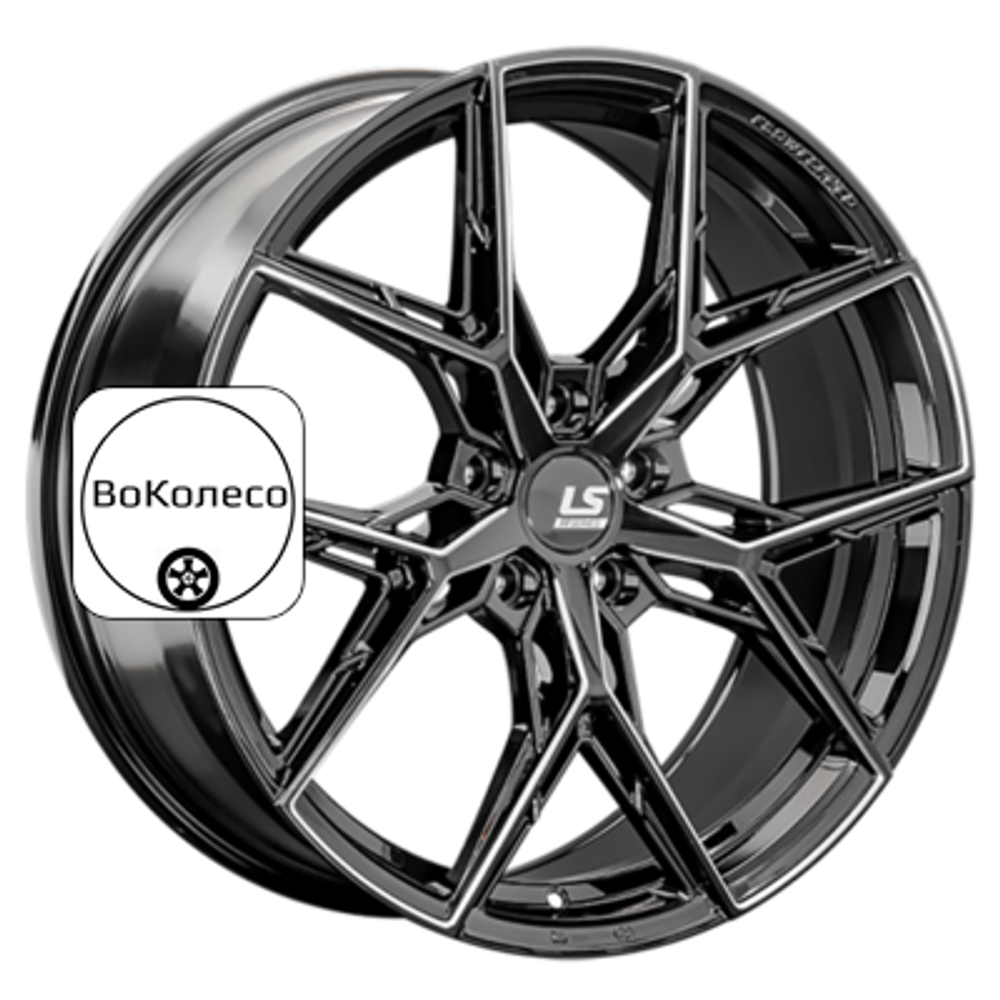 9x21/5x114,3 ET30 D60,1 RC82 BK+SSF (конус) LS FlowForming
