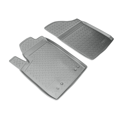 Ковры в салон Norplast/Unidec для Citroen Berlingo в кузове MF (1996-), Серый, передние, арт.NPL-Po-14-55-G