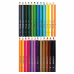 Карандаши цветные 50 цвета(ов) дер. БРАУБЕРГ в тубе (182007)