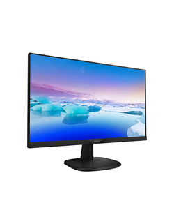 27" Philips 273V7QJAB 1920x1080, WLED, 16:9, IPS, 250cd, 1000:1, 20M:1, 5ms, 178/178, VGA, HDMI, DP, 75Hz, Speakers, Tilt, Внутр, VESA, Black, 3y