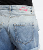 шорты Twinset Actitude - голубой(221AT238A)