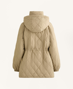 Oysho Куртка с наполнителем FELLEX® с AEROGEL, бежево-зеленый