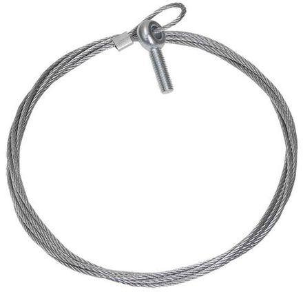 Трос стальной с рым-болтом М6 5м IEK CLP1M-SRB-2-6-05