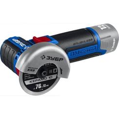 Машина шлифовальная угловая аккумуляторная ЗУБР AB-76 (без акк, без з/у)