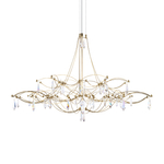 Подвесная светодиодная люстра Loft It Mira 10590/1000 Gold Asfour