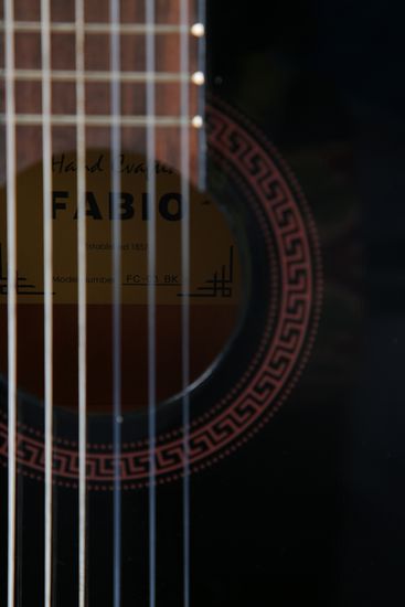 Классическая гитара 3/4 Fabio FC03 BK